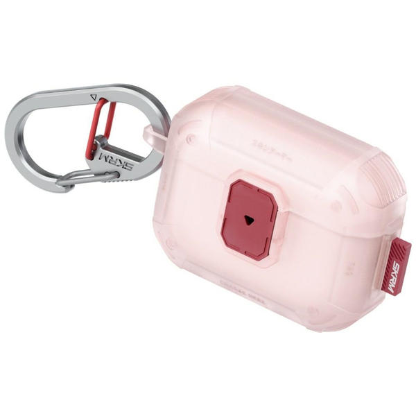 Case Skinarma Mecha LE for AirPods Pro 3 Frost Blush