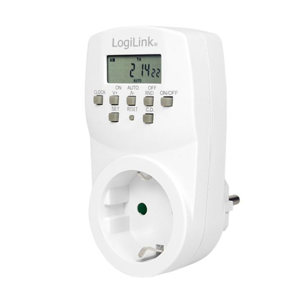LogiLink Stekkerdoos met digitale timer
