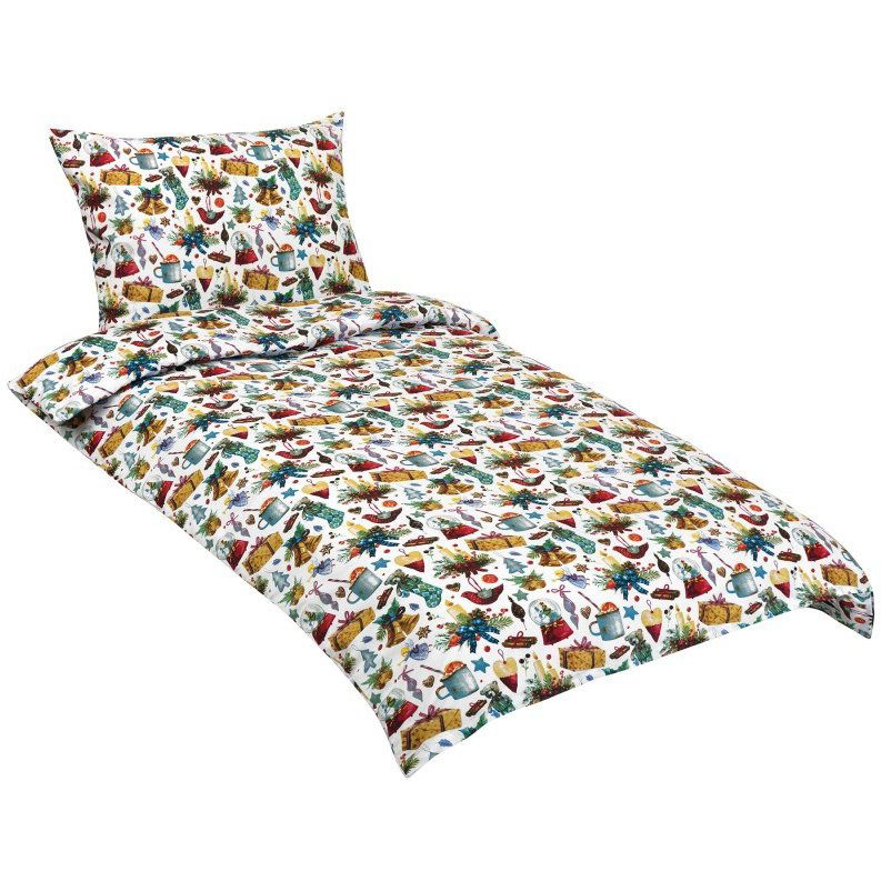 BELLATEX ágynemű, pamut 90 / CH26 Karácsony, 140 × 200, 70 × 90 (12792)