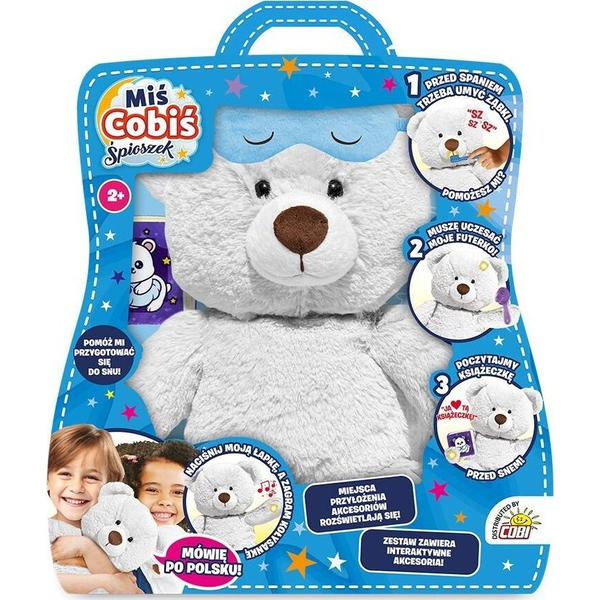 Interaktív Kobis Medve Kabalafigura Sleepyhead