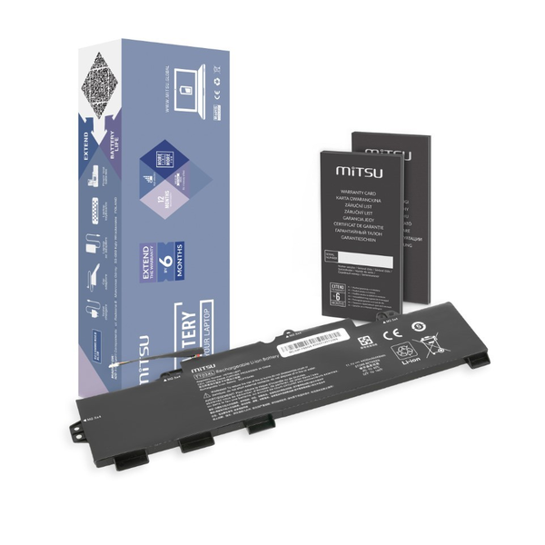 Baterie pro notebooky HP, Compaq Li-polymerová 4400 mAh Mitsu