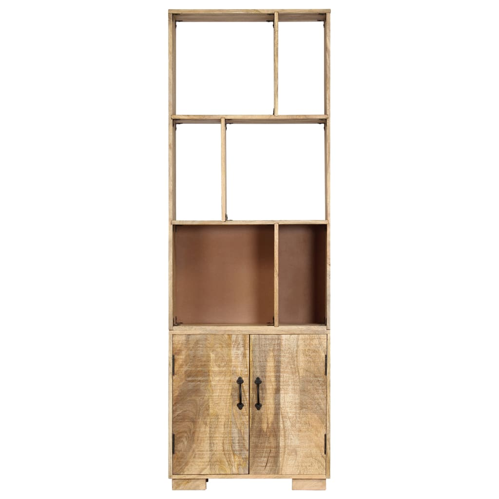 tömör mangófa könyvespolc 60 x 35 x 180 cm (247481)