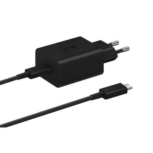 SAMSUNG USB-C hálózati töltő fekete (136156) (S136156)