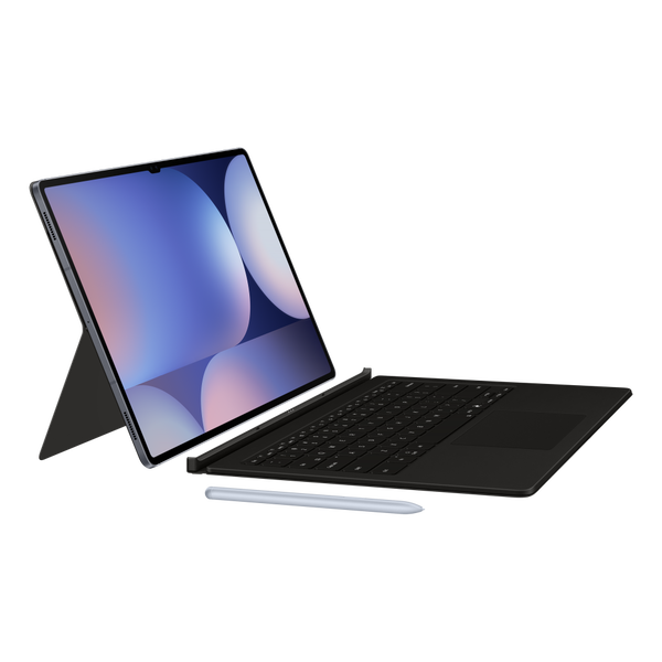 Samsung Tab S10 Ultra/S9 Ultra billentyűzetes tok,Fekete