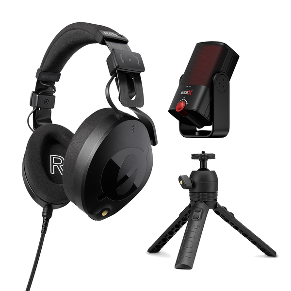 Rode XCM-50 USB-C kondenzátor mikrofon + NTH-100 fejhallgató szett