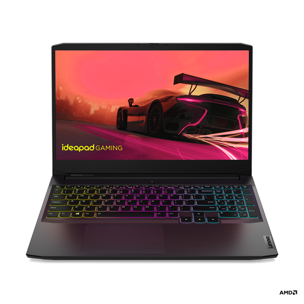 LENOVO IdeaPad Gaming 3 15ACH6 15.6" FHD, AMD Ryzen 5-5600H, 16GB, 512GB M.2 , nV GTX3050-4, NO OS, Black