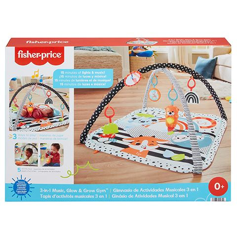 Mattel Fisher-Price: Noj velem 3 az 1-ben játszószőnyeg (HBP41)