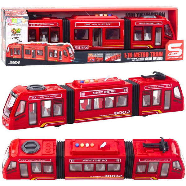 Városi Metró Villamos Nyitó Ajtajai Piros Fényekkel Szólalnak Meg 1:16- 22971