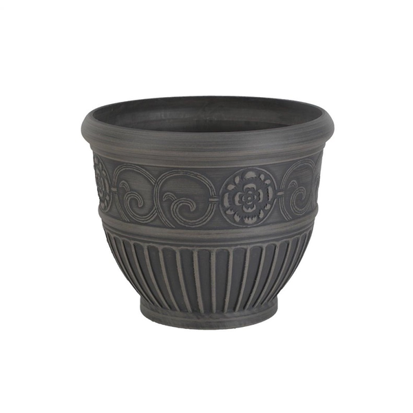 Greenship FLOWER POT SPW S-OB81C D40.6 CHARCOAL
