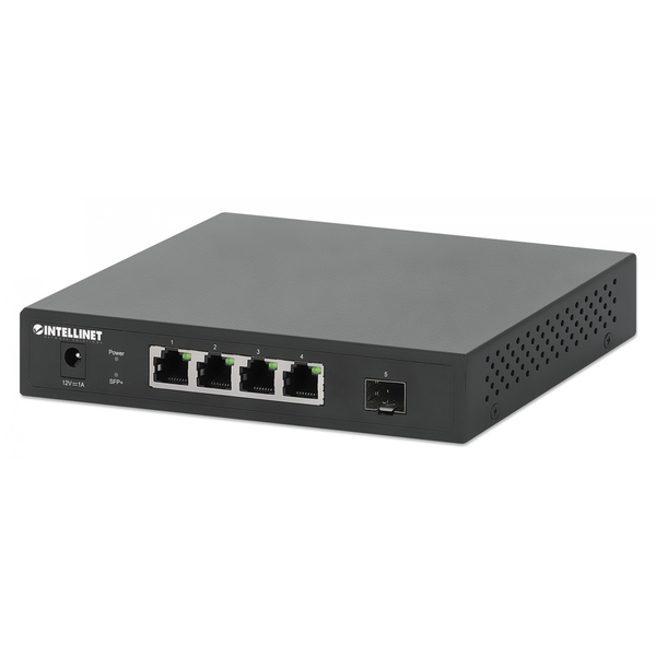 INTELLINET 5-Port Switch 4x 2,5G Ethernet-Ports 10G SFP+