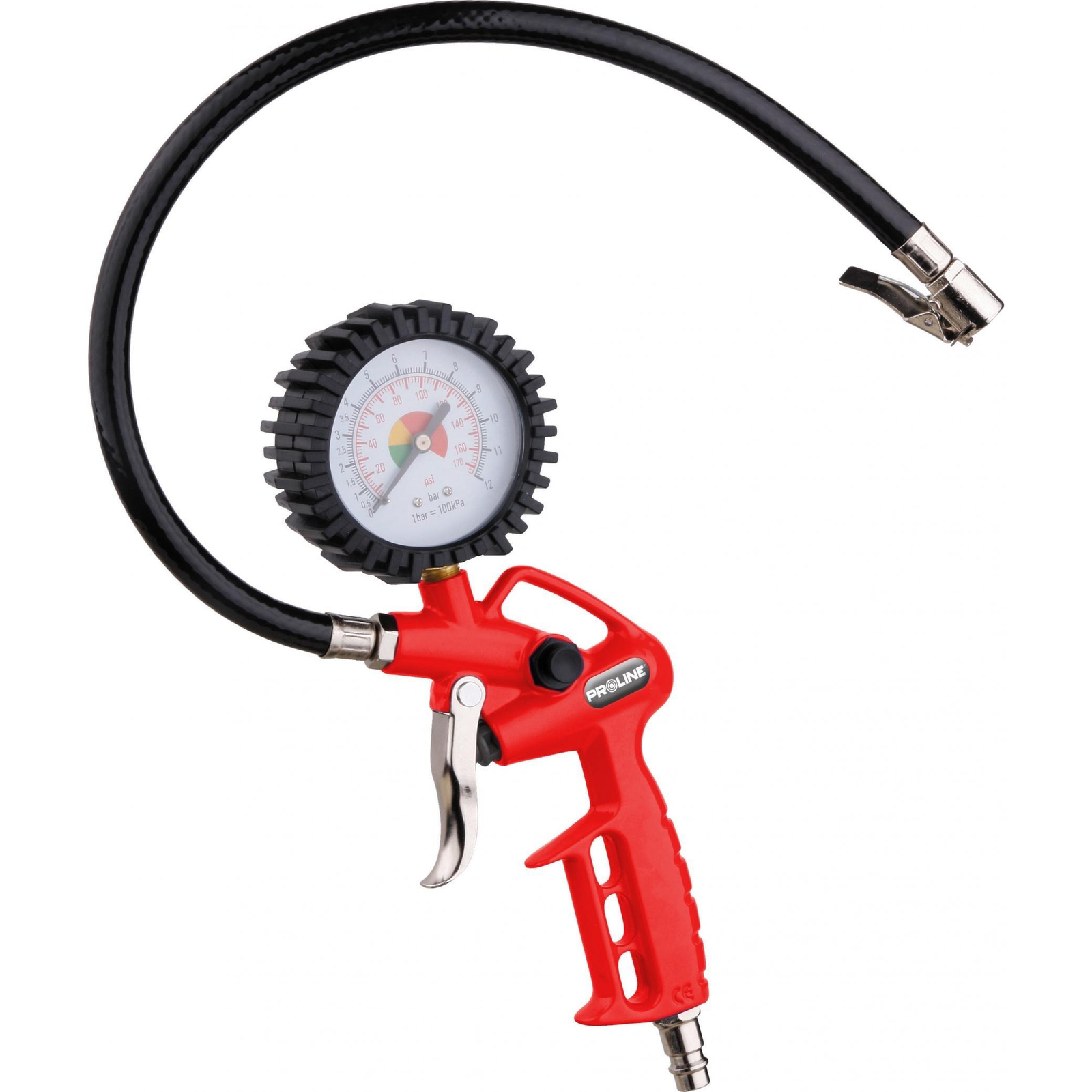 Szivattyú Pisztoly Nyomásmérővel, Proline, ce (66346)