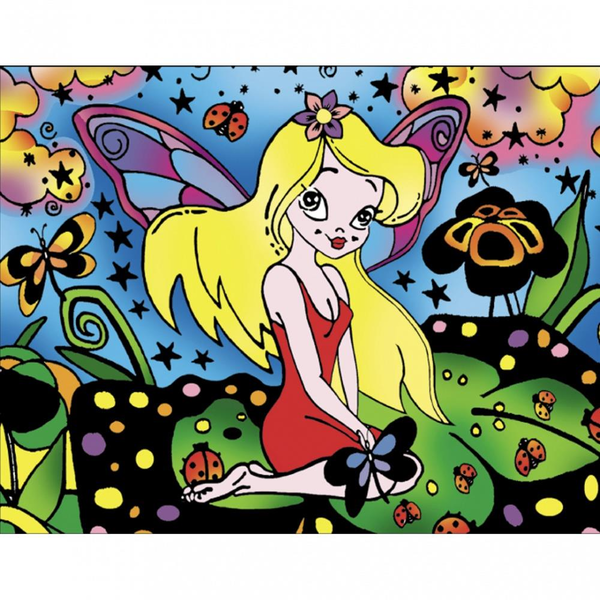 Colorvelvet bársonykép - Tündér