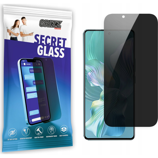  GrizzGlass Szkło prywatyzujące GrizzGlass SecretGlass Honor 80 Pro Flat