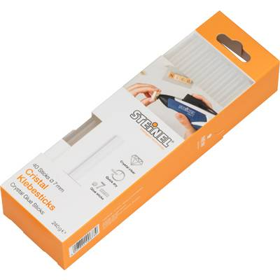 Steinel 006594 Ragasztópisztoly rúd 7 mm 150 mm Átlátszó 40 db