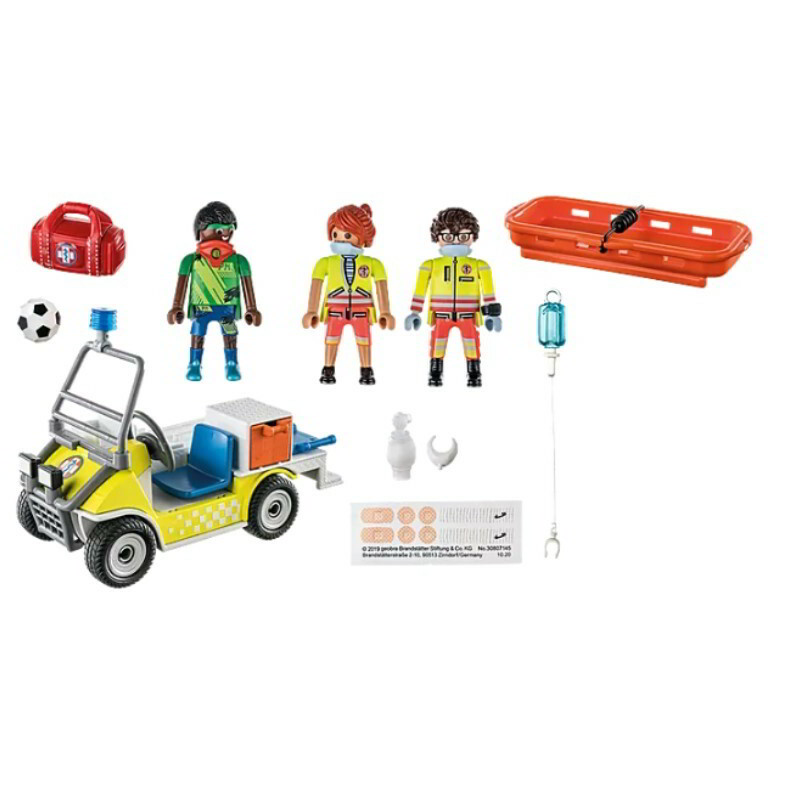 Playmobil City Life Caddy sűrgősségi jármű (71204)