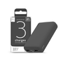 Univerzális hordozható, asztali akkumulátor töltő - Juice ECO 3 Power Bank -    2xUSB +Type-C - 10.000 mAh - szürke (JU194754)