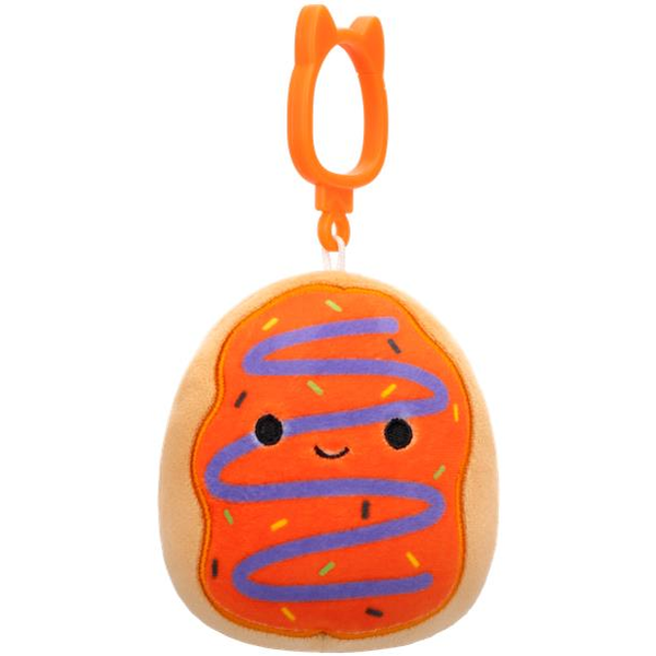 Squishmallows Halloween Přívěsek Na Klíče Plyšák Jay Donut 9 cm