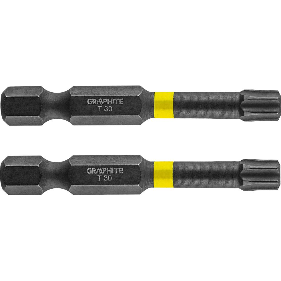 GRAPHITE 56H528 Torziós Ütvecsavarozó Bit Tx30X50mm, 2db (56H528)