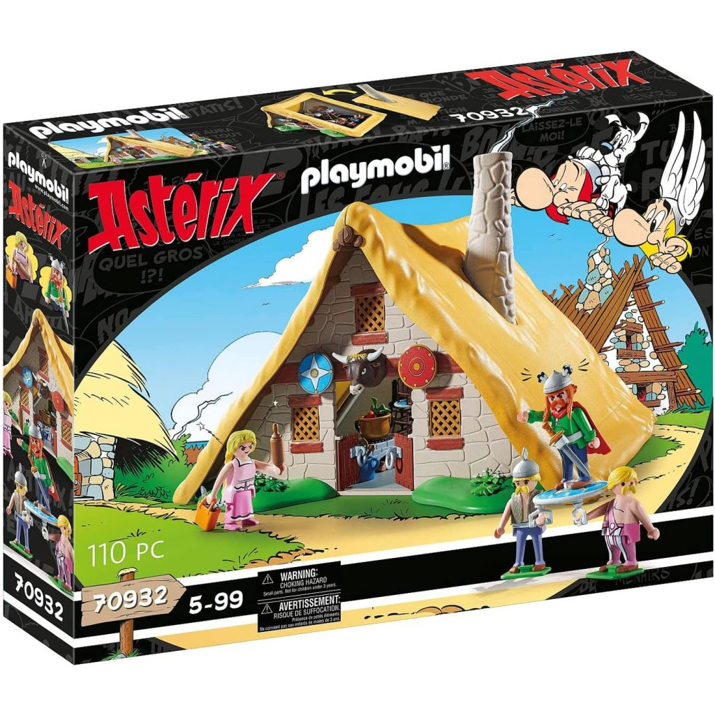 Playmobil: Asterix - Hasarengazfix kunyhója (70932) (Playmobil70932)