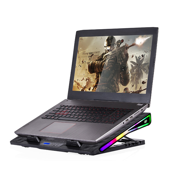Охладител за лаптоп Tracer, Gamezone Wing 17.3 ", Черен, RGB