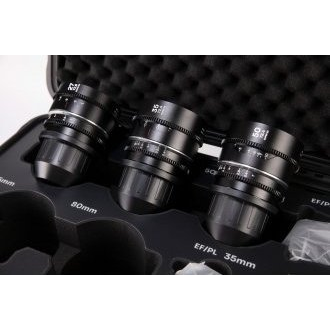 LAOWA NANOMORPH S35 PRIME 3-LENS BUNDLE (27MM, 35MM, 50MM) (BLUE) - ARRI PL/CANON EF (VO3601)