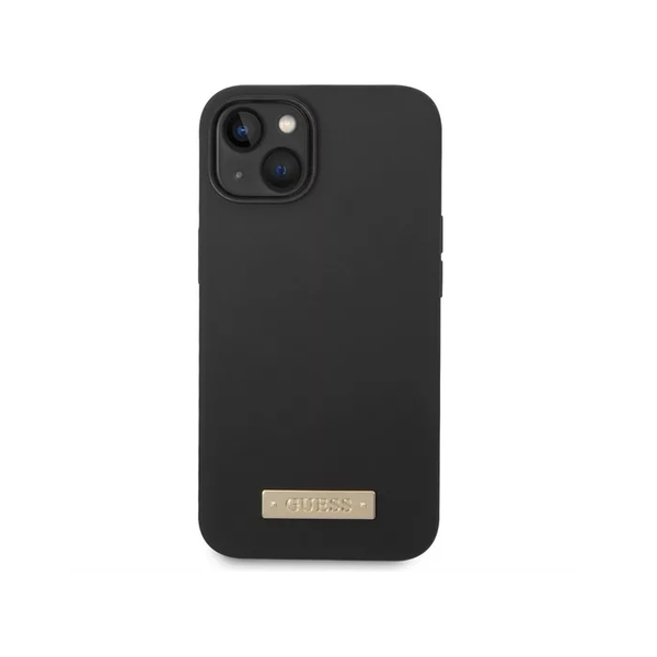 Záda Guess pro Apple iPhone 14 Plus Silicone černá