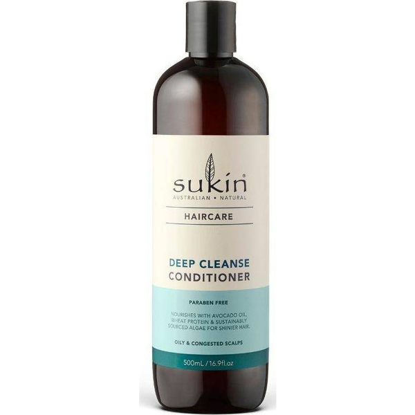  Sukin SUKIN, Deep Cleansing Odżywka głęboko oczyszczająca włosy, 500 ml