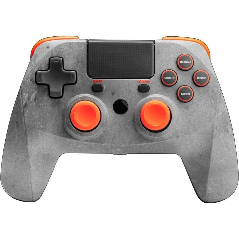 Snake Byte GAME:PAD 4 S WIRELESS ROCK vezeték nélküli kontroller szürke-narancs (SB914522) (SB914522)