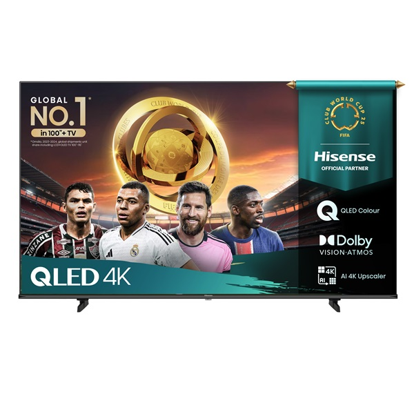 Hisense 43E7Q 109,2 см (43") 4K Ultra HD Smart TV Wi-Fi Черен