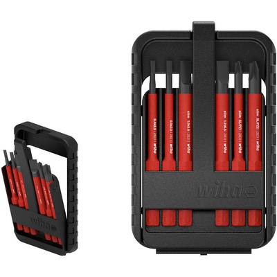 Wiha Juego De Bits Slimbit Electric Ranurados, Plusminus/pozidriv, De 7 Unid., Incl. Caja De Slimbits (43158)