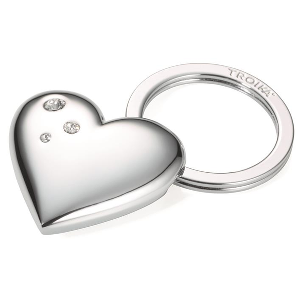 Troika Kulcstartó SWAROVSKI® kristályokkal - A lányok legjobb barátja / Fényes