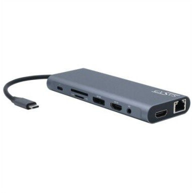 Exsys Számítógép Összekötőkábel EXSYS - USB C Dockingstation 14in1 für Notebook und MacBook 0 mm