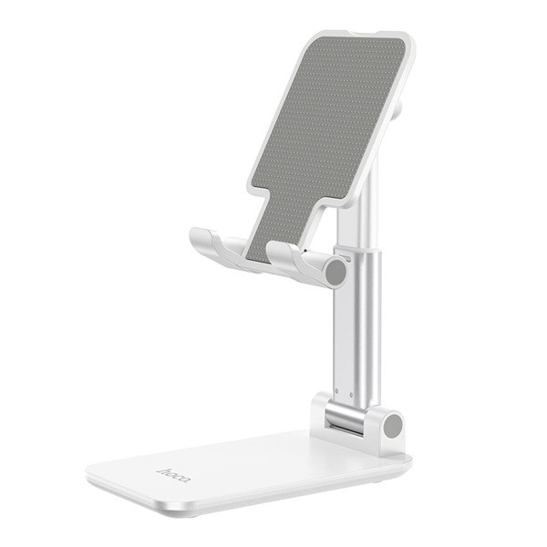 HOCO PH29A asztali tartó (állvány, magasság állítás, alumínium, 65 x 110 x 165 mm) FEHÉR (PH29_W)