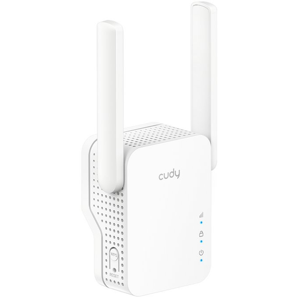 Cudy N300 Mesh Wi-Fi Range Extender, RE300 1.0 Netværksgentager Hvid 10, 100 Mbit/s