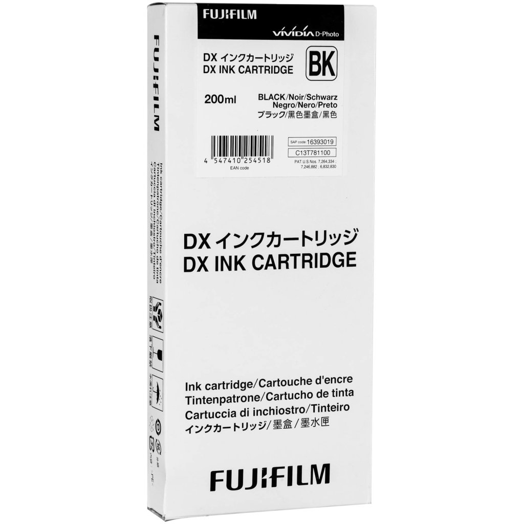 Fujifilm DX Eredeti Tintapatron Fekete (70100111585)