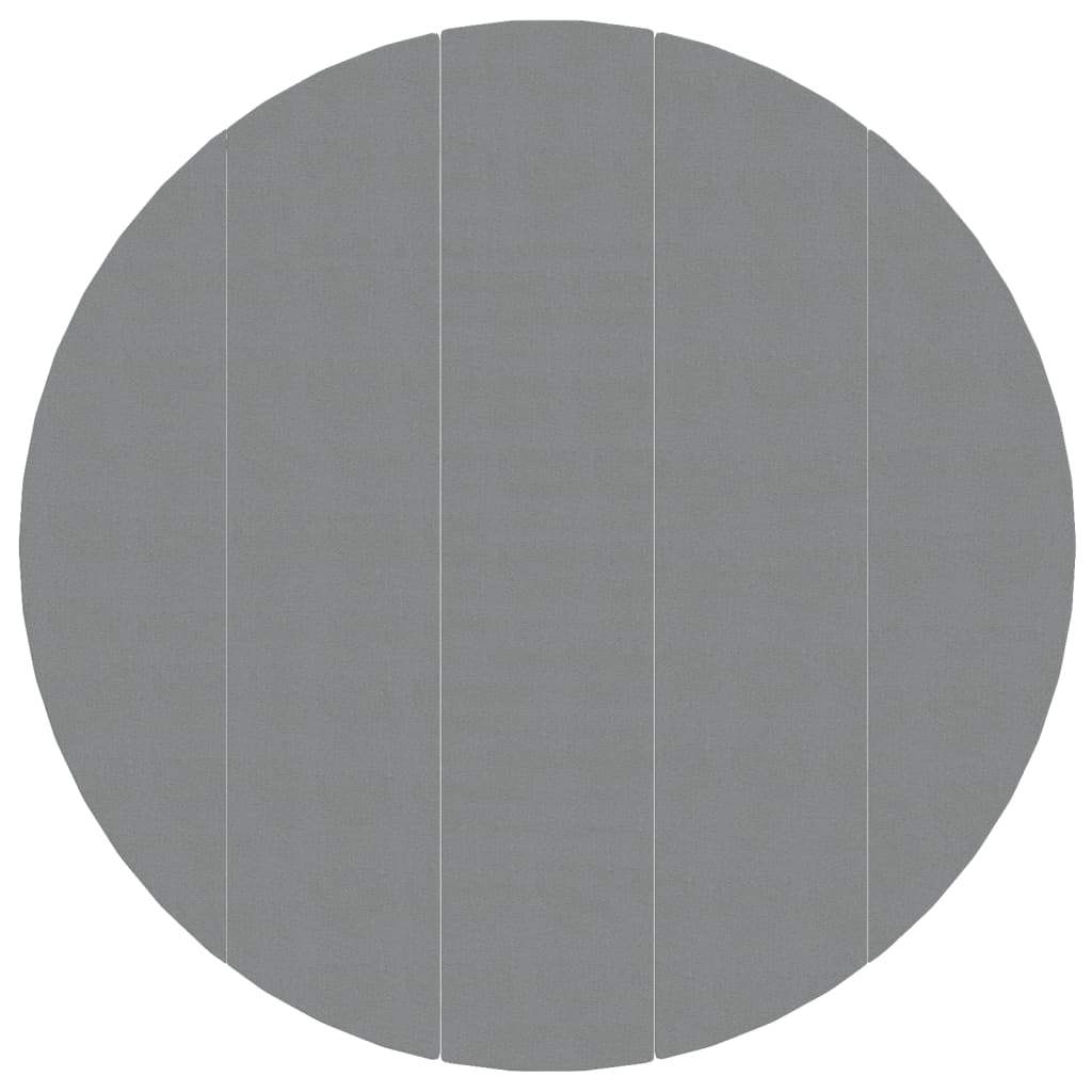 világosszürke poliészter geotextília medencealátét Ø 550 cm (94222)