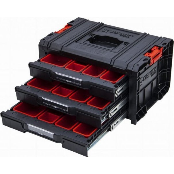 QBRICK SYSTEM PRO 3 257325 Fiókos Szerszámosláda (SKRQPROD3ECZAPG001)