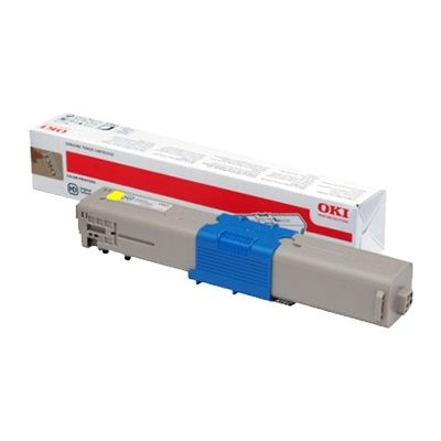 OKI - yellow - original - toner cartridge