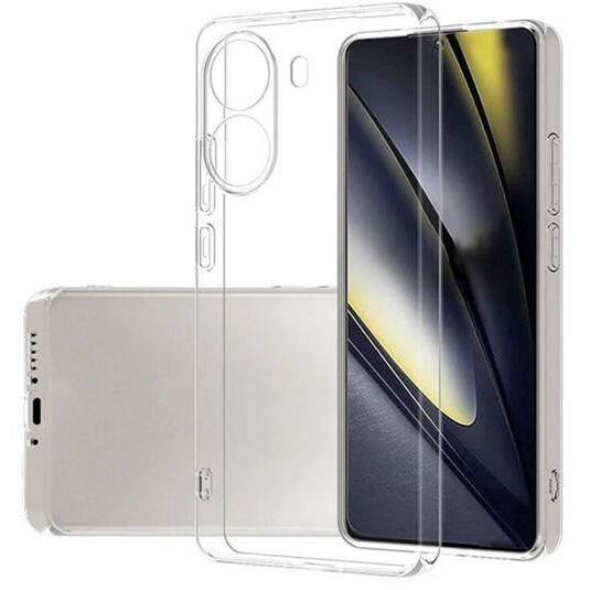 Gigapack Xiaomi Poco X7 Pro ultravékony szilikon tok átlátszó (GP-168198)