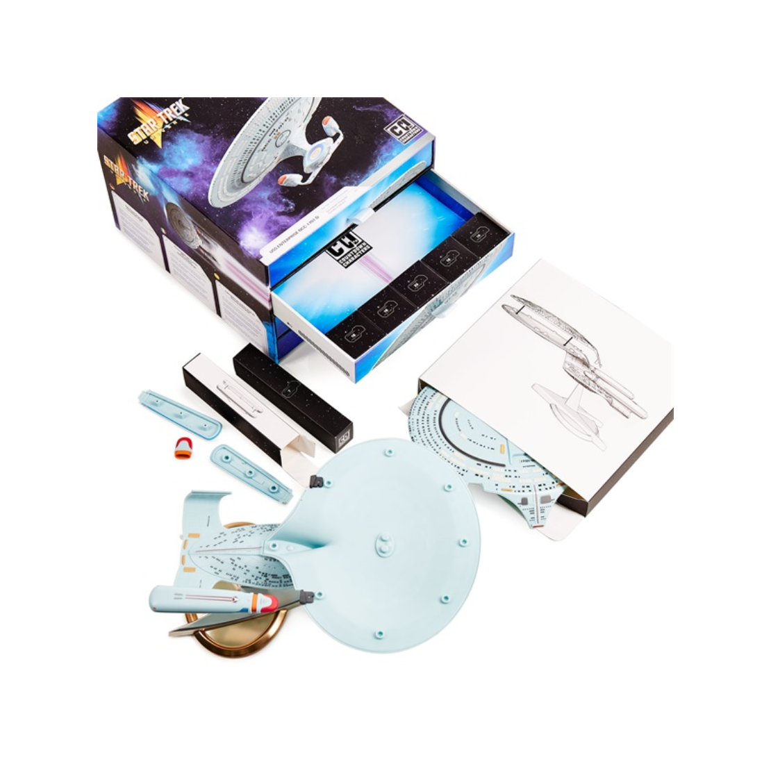Numskull Countdown Star Trek NCC-1701-D adventi kalendárium figura (NS3523)