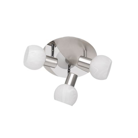 Trio R80173007 Antibes 28W E14 spot lámpatest nikkel (R80173007)