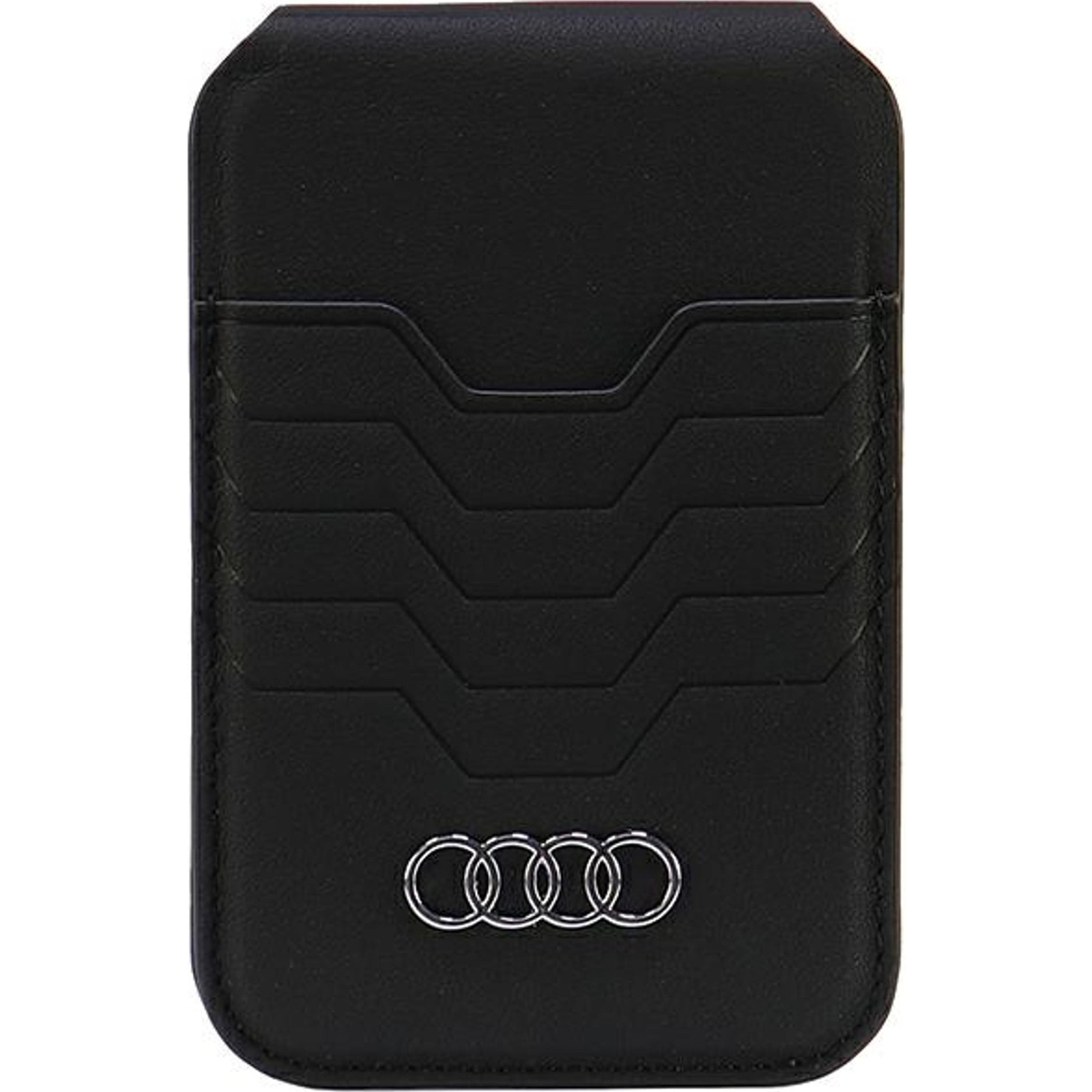 Audi AU-MSCH-GT/D3-BK MagSafe-kompatibilis kártyatartó kitámasztóval - fekete ( )