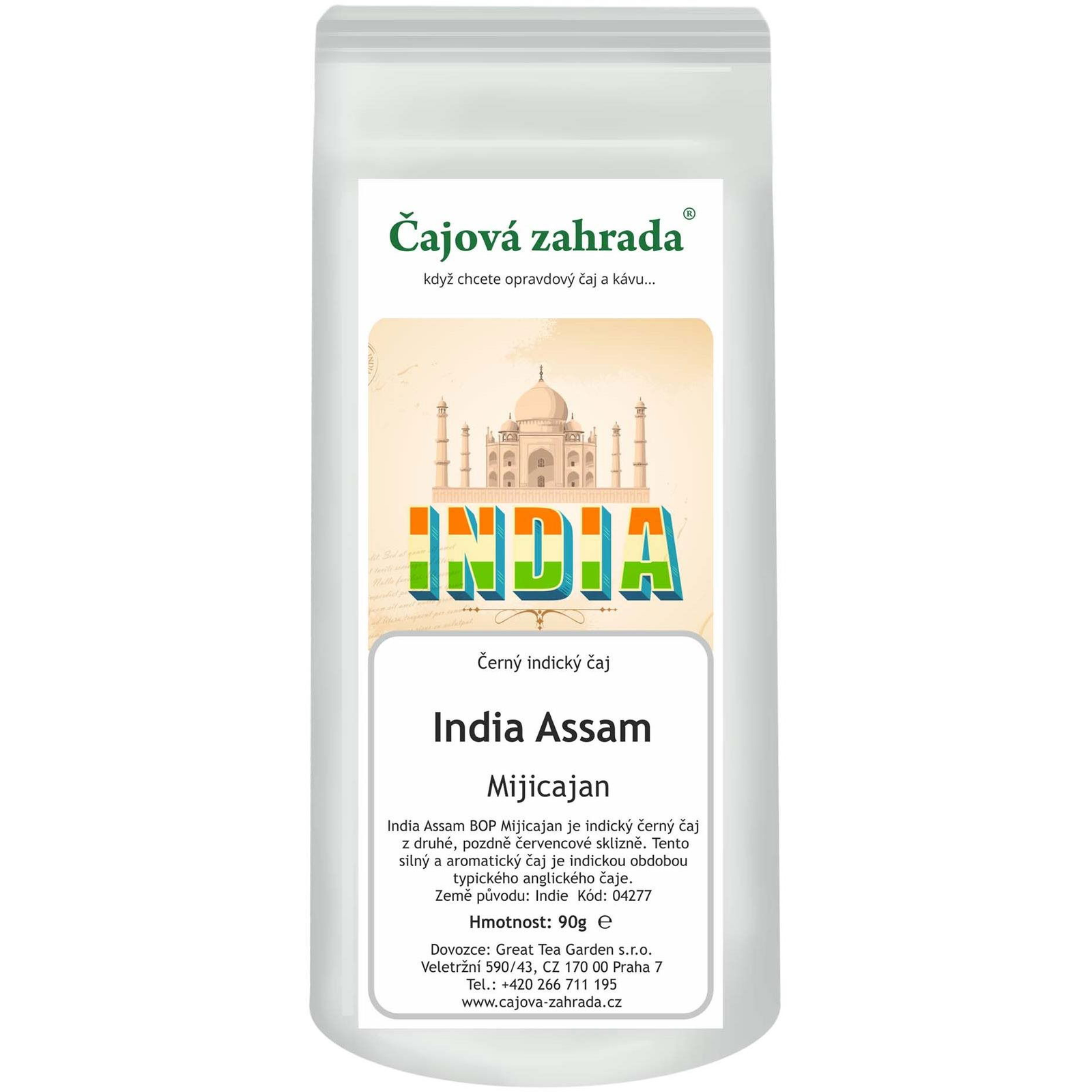 Tea Garden India Assam BOP Mijicajan - black tea, 500g (5277)