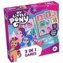 Tactic Peppa Pig My Little Pony 3 in 1 Lotto, Domino, Memo 15 мин Настолна игра Многожанрови