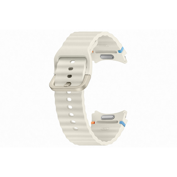Řemínek Samsung Sport Band 20mm M/L krémový pro Galaxy Watch7 4/5/6