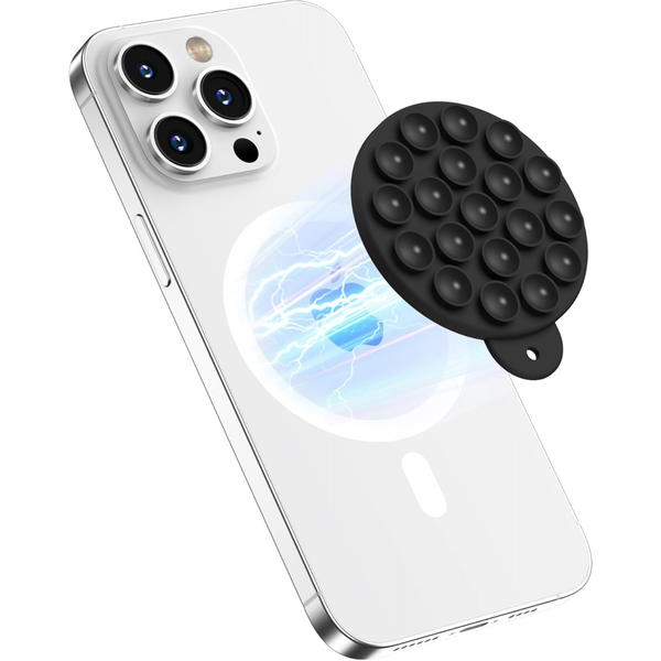 Mágneses tapadókorong mobiltelefonhoz, Fekete