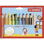 STABILO woody 3 in 1 Мулти 10 броя