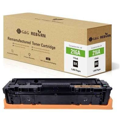 Съвместима тонер касета G&G за HP 216A, черна, 1050 страници