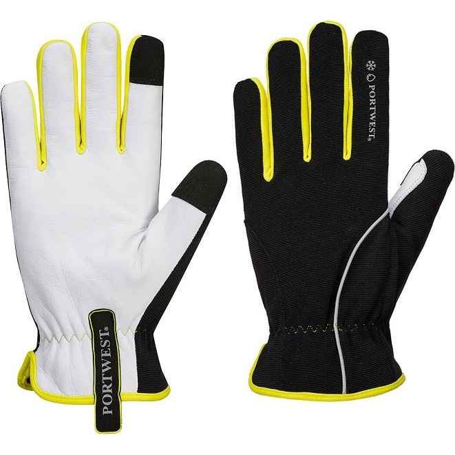 Portwest PW3 Winter Kesztyű - XL, Fekete/Sárga (REK A776 XL)