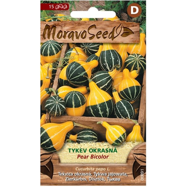MORAVOSEED Dísztök sárga-zöld PEAR BICOLOR (4935mm)